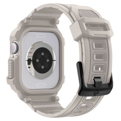 Pasek Spigen Rugged Armor Pro V2 na Apple Watch (46 mm) - beżowy Spigen