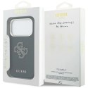 Etui Guess FW Resin Logo na iPhone 17 Pro Max - czarne Guess