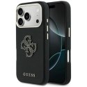 Etui Guess FW Resin Logo na iPhone 17 Pro - czarne Guess