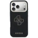 Etui Guess FW Resin Logo na iPhone 17 Pro - czarne Guess