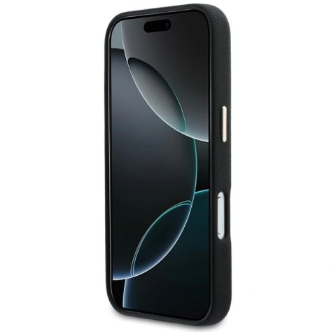 Etui Guess FW Resin Logo na iPhone 17 Pro - czarne Guess
