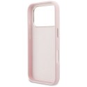 Etui Guess FW Resin Logo na iPhone 17 Pro - różowe Guess
