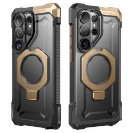 Etui Supcase UB Grip Mag MagSafe na Samsung Galaxy S26 Ultra - czarno-brązowe Supcase
