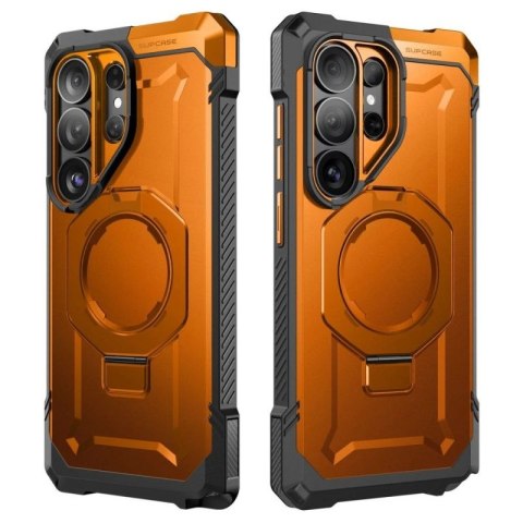 Etui Supcase UB Grip Mag MagSafe na Samsung Galaxy S26 Ultra - pomarańczowo-czarne Supcase