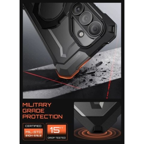 Etui Supcase UB Grip Mag MagSafe na Samsung Galaxy S26 - czarne Supcase