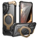 Etui Supcase UB Grip Mag MagSafe na Samsung Galaxy S26 - czarno-brązowy Supcase