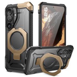 Etui Supcase UB Grip Mag MagSafe na Samsung Galaxy S26 - czarno-brązowy Supcase