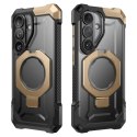 Etui Supcase UB Grip Mag MagSafe na Samsung Galaxy S26 - czarno-brązowy Supcase