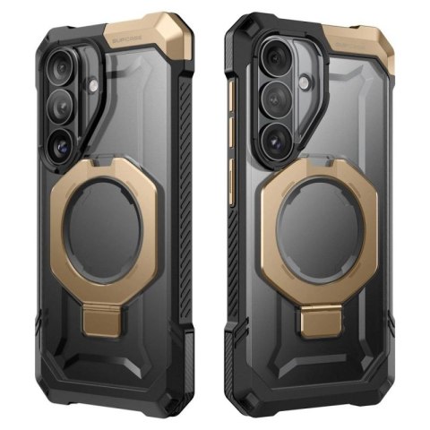 Etui Supcase UB Grip Mag MagSafe na Samsung Galaxy S26 - czarno-brązowy Supcase