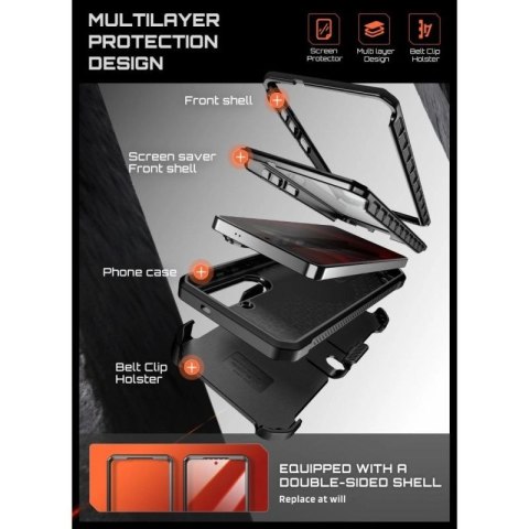 Etui Supcase Unicorn Beetle Pro Mag MagSafe 2-Set na Samsung Galaxy S26 - czarne Supcase
