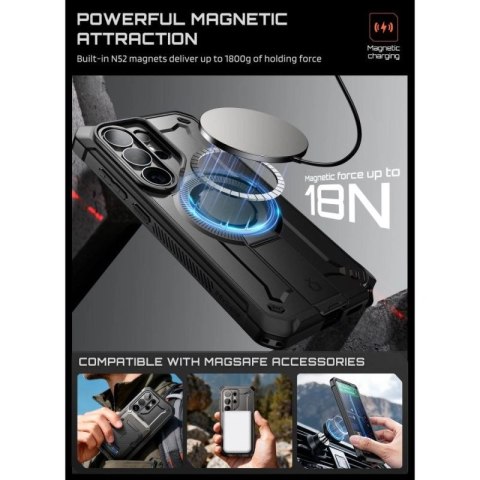 Etui Supcase Unicorn Beetle Pro Mag MagSafe 2-set na Samsung Galaxy S26 Ultra - czarne Supcase