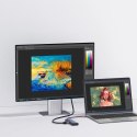 Hub Baseus UltraJoy Series 5w1 USB-C do 1x HDMI4K@30Hz+ 4 x USB-A 3.0 - szary