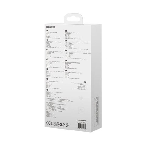 Hub USB-C Baseus PioneerJoy 4xUSB-A 3.0 - szary Baseus