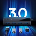 Hub USB-C Baseus PioneerJoy 4xUSB-A 3.0 - szary Baseus