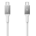Kabel Spigen Essential EB10015CC USB-C / USB-C 100W 150cm - biały Spigen