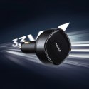 Ładowarka samochodowa Baseus Enjoyment 33W 2w1 2x USB-C - czarna Baseus