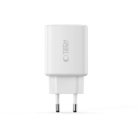 Ładowarka sieciowa Tech-Protect NCA65W-GAN 3-Porty 65W - biała Tech-Protect