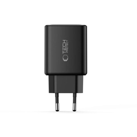 Ładowarka sieciowa Tech-Protect NCA65W-GAN 3-Porty 65W - czarna Tech-Protect
