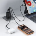 Ładowarka sieciowa Tech-Protect NCA65W-GAN 3-Porty 65W - czarna Tech-Protect