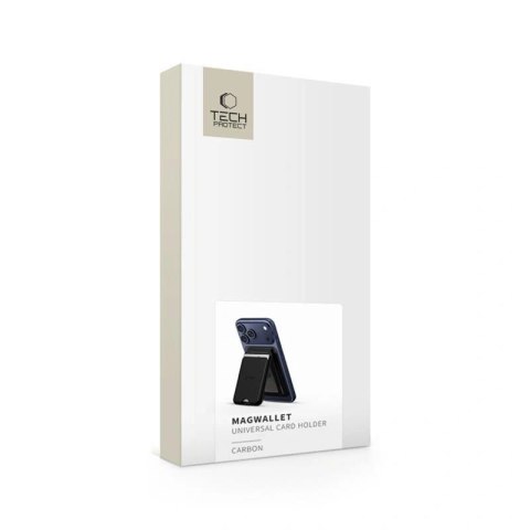 Magnetyczny portfel Tech-Protect MagWallet Stand MagSafe na telefon - czarny