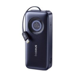 Powerbank Baseus EnerCore CR11 10000mAh 45W ze zwijanym kablem USB-C - czarny Baseus