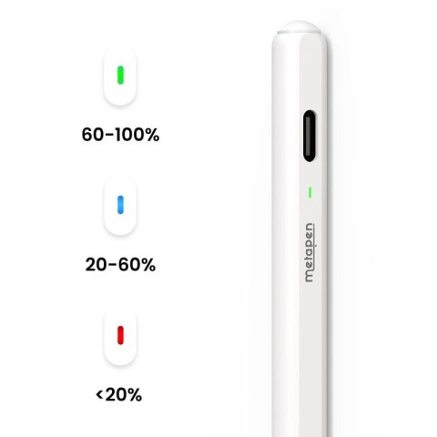 Rysik Metapen Pencil Air8 Pro do iPada - biały Metapen
