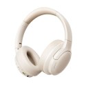Słuchawki bezprzewodowe Baseus Bass BH1 Lite nauszne Bluetooth 6.0 - białe Baseus