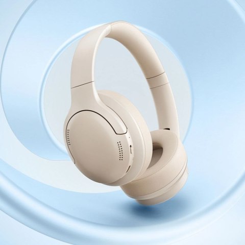 Słuchawki bezprzewodowe Baseus Bass BH1 Lite nauszne Bluetooth 6.0 - białe Baseus
