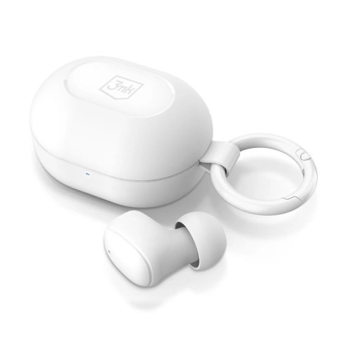 Słuchawki bezprzewodowe TWS 3mk FlowBuds 6.0 - białe 3mk Protection