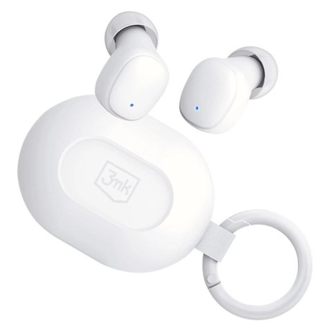 Słuchawki bezprzewodowe TWS 3mk FlowBuds 6.0 - białe 3mk Protection