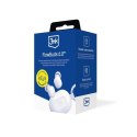 Słuchawki bezprzewodowe TWS 3mk FlowBuds 6.0 - białe 3mk Protection