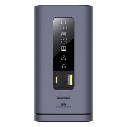 Stacja dokująca Baseus Spacemate hub USB-C 11w1 3xHDMI 4K 60Hz + 2xUSB-A (10Gb/s) + 1xUSB-C (10Gb/s) + RJ45 + 2xUSB-A (480Mb/s)  Baseus