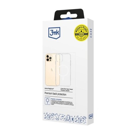 Etui 3mk Armor Magcase na iPhone 12 Pro Max - przezroczyste 3mk Protection
