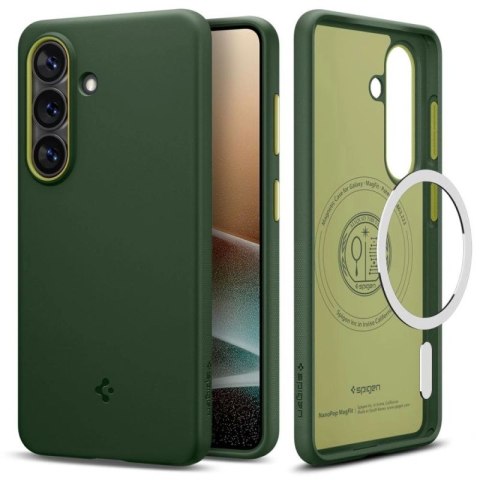 Etui Spigen Nano Pop Mag MagSafe na Samsung Galaxy S26 - zielone Spigen