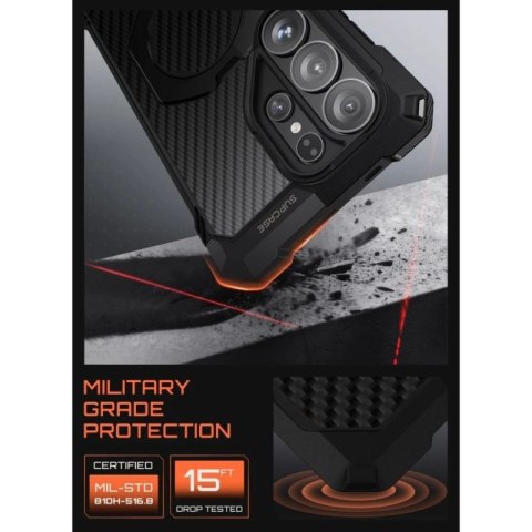 Etui Supcase UB Grip Mag MagSafe na Samsung Galaxy S26 Ultra - czarne Supcase