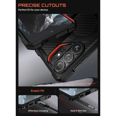 Etui Supcase UB Grip Mag MagSafe na Samsung Galaxy S26 Ultra - czarne Supcase
