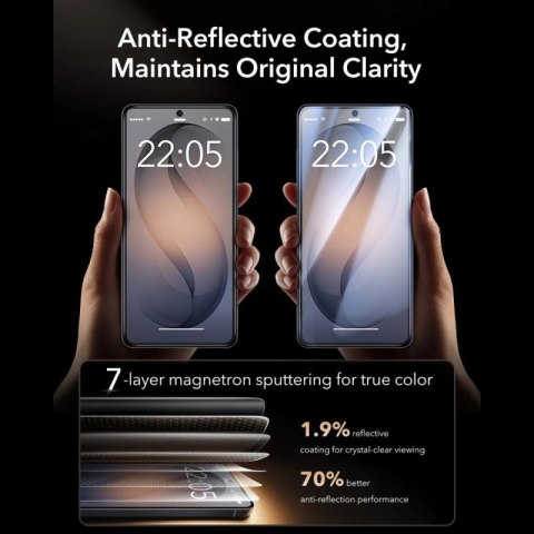 Szkło hartowane ESR UltraFit Armorite Pro Tempered Glass na Samsung Galaxy S26 Ultra ESR