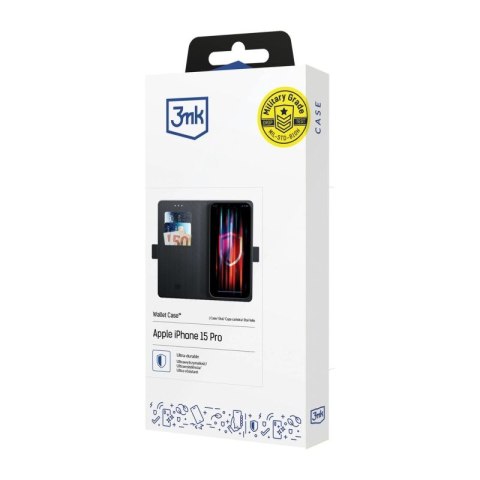 Etui 3mk Wallet Case na Realme C71 - czarne 3mk Protection