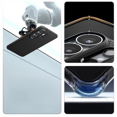 Etui Spigen Liquid Air Mag MagSafe na Samsung Galaxy S26 Ultra - czarne Spigen