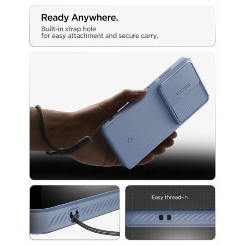 Etui Spigen Optik Armor na Samsung Galaxy S26 Ultra - niebieskie Spigen