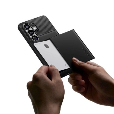 Etui Spigen Slim Armor CS na Samsung Galaxy S26 Ultra - czarne Spigen