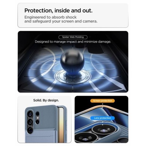 Etui Spigen Slim Armor CS na Samsung Galaxy S26 Ultra - niebieskie Spigen