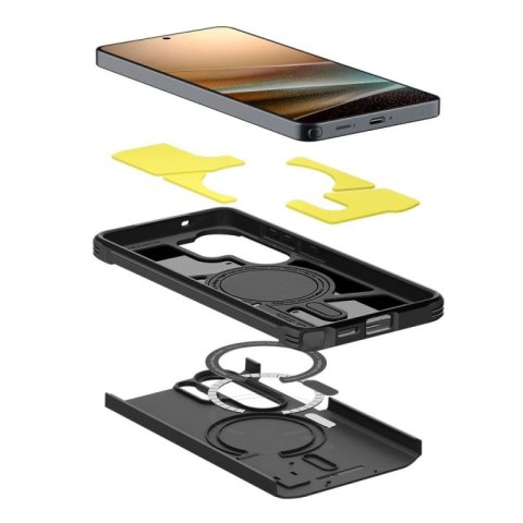 Etui Spigen Tough Armor Mag MagSafe na Samsung Galaxy S26 Ultra - czarne Spigen