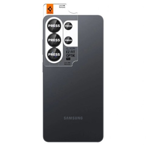 Osłona aparatu Spigen Glas.Tr Ez Fit Optik Pro HD 2-pack na Samsung Galaxy S26 Ultra - czarne Spigen