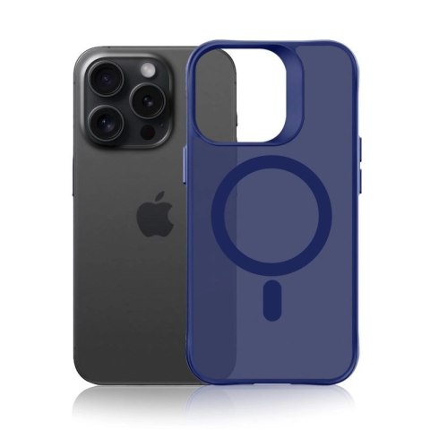 Etui 3mk Smoke MagCase na iPhone 16 Pro Max - niebieskie-półprzezroczyste 3mk Protection
