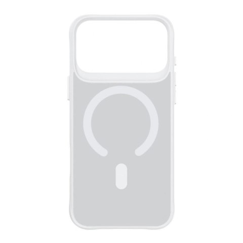Etui 3mk Smoke MagCase na iPhone 17 Pro - białe-półprzezroczyste 3mk Protection