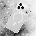 Etui 3mk Smoke MagCase na iPhone 17 Pro - białe-półprzezroczyste 3mk Protection