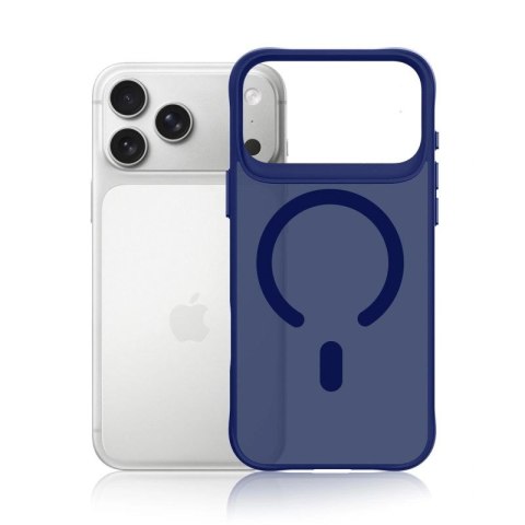 Etui 3mk Smoke MagCase na iPhone 17 Pro - niebieskie-półprzezroczyste 3mk Protection