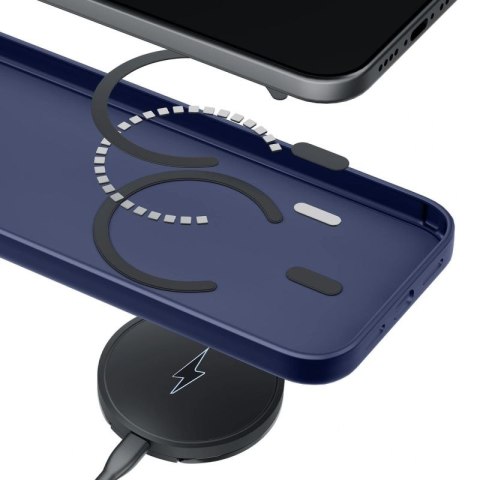 Etui 3mk Smoke MagCase na iPhone 17 Pro - niebieskie-półprzezroczyste 3mk Protection