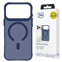 Etui 3mk Smoke MagCase na iPhone 17 Pro - niebieskie-półprzezroczyste 3mk Protection